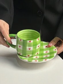 1 chiếc cốc gốm sứ họa tiết hoa trắng phong cách Bắc Âu, cốc cà phê Latte chất lượng cao, cốc nước sáng tạo cho gia đình, cốc gốm sứ sưu tầm, cốc trà đỏ, quà tặng ngày lễ, lời chúc mừng sinh nhật, đồ dùng cho tiệc, quà tặng cho bạn trai/bạn gái - Nhiều màu - Xem 4