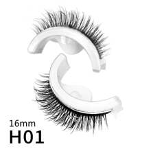 3 Paar/1 Paar selbstklebende Wimpernstreifen, 3 gemischte Stile, natürliche weiche wiederverwendbare Wimpern für Anfänger