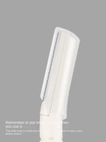 3pcs White Eyebrow Razor, Foldable Safety Eyebrow Trimmer, Beginner Eyebrow Shaping Kit, Beauty Tool - Multicolor - View 5