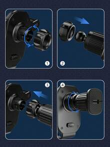 Automobile Phone Cradles - 黑色 - 查看 4