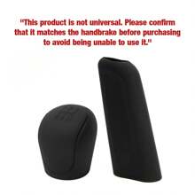 Easypie Selection 1PC Car Anti-Skid Silicone Gear Sleeve And Handbrake Sleeve