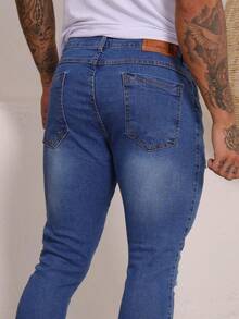 Men's Skinny Jeans Super Elastane - Rửa trung bình - Xem 3