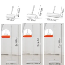 1pc Refillable Lint Roller With Extra Long Handle And Large Adhesive Roll For Pet Hair Removal