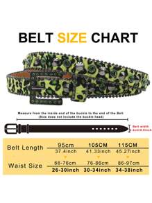 Women Fashion Rivet Rhinestone Studded Casual Belt, Men Street Punk Hip Hop Style PU Leather Plus Size Waist Belt For Jeans Halloween Fall, Autumn, Halloween