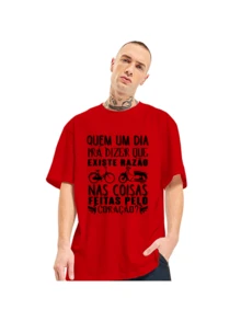 Legião Urbana Oversized T-Shirt Who Will One Day Say Let Go - Đỏ - Xem 1
