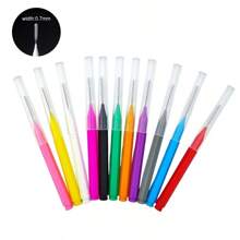 20pcs/50pcs Disposable Mini Eyebrow Brush Lightweight Eyebrow Lifting Brushes Micro Eyelash Brush Applicator Tool Portable Eyebrow Perm Brush