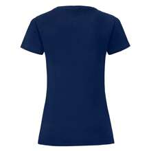 Fruit of the Loom Womens/Ladies Iconic 150 T-Shirt (Navy) - Blue - View 2