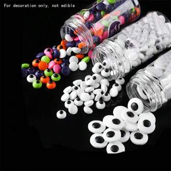 85g/150g 眼珠万圣节糖屑非常适合蛋糕装饰烘焙冰淇淋纸杯蛋糕装饰仅供装饰，不可食用