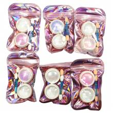 Chic & Fun Kit 12 Pots Of Holographic Chrome Powder Metallic Glitter Nails - HS-801 - View 4