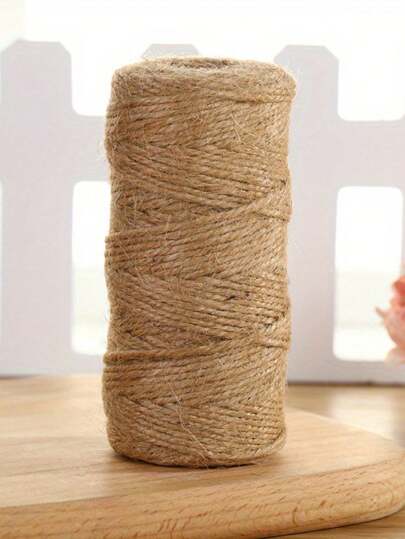 100 M/Rool Of Natural Jute Twine - Perfect For Gardening, Plant Wrapping, Arts & Crafts, And Weddings!