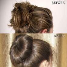 1 件时尚发髻制作器女孩发型配件 - 发型设计的理想礼物选择，易于使用、耐用且舒适 - 非常适合学校、派对和日常使用。 - 彩色 - 查看 4