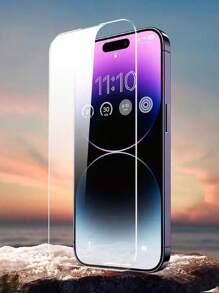 2 sztuki HD Hartowana folia ochronna na ekran, odporna na upadek, kompatybilna z telefonami Apple 15/15Plus/15Pro/15Promax/16/16plus/16pro/16pro Max, niezbędna do ochrony ekranu, do codziennego użytku, do biura i domu. Folia ochronna na ekran telefonu Daily Shield Office Home, wodoodporna, odporna na wstrząsy i zarysowania. - Przezroczysty - Zobacz 2