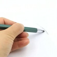 1pc/3/5/10pcs Green 4MM Automatic Drawing Pencils Automatic Pencils For Sketching, Crafts, Painting, Drawing, School Supplies,Back To School - Green - View 4