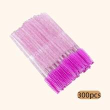 Pincel Descartável Transparente Preto para Alongamento de Cílios, Pincel de Maquiagem para Cílios, Pincel Cosmético para Cílios, 20/50/100/200/300/400/450 peças