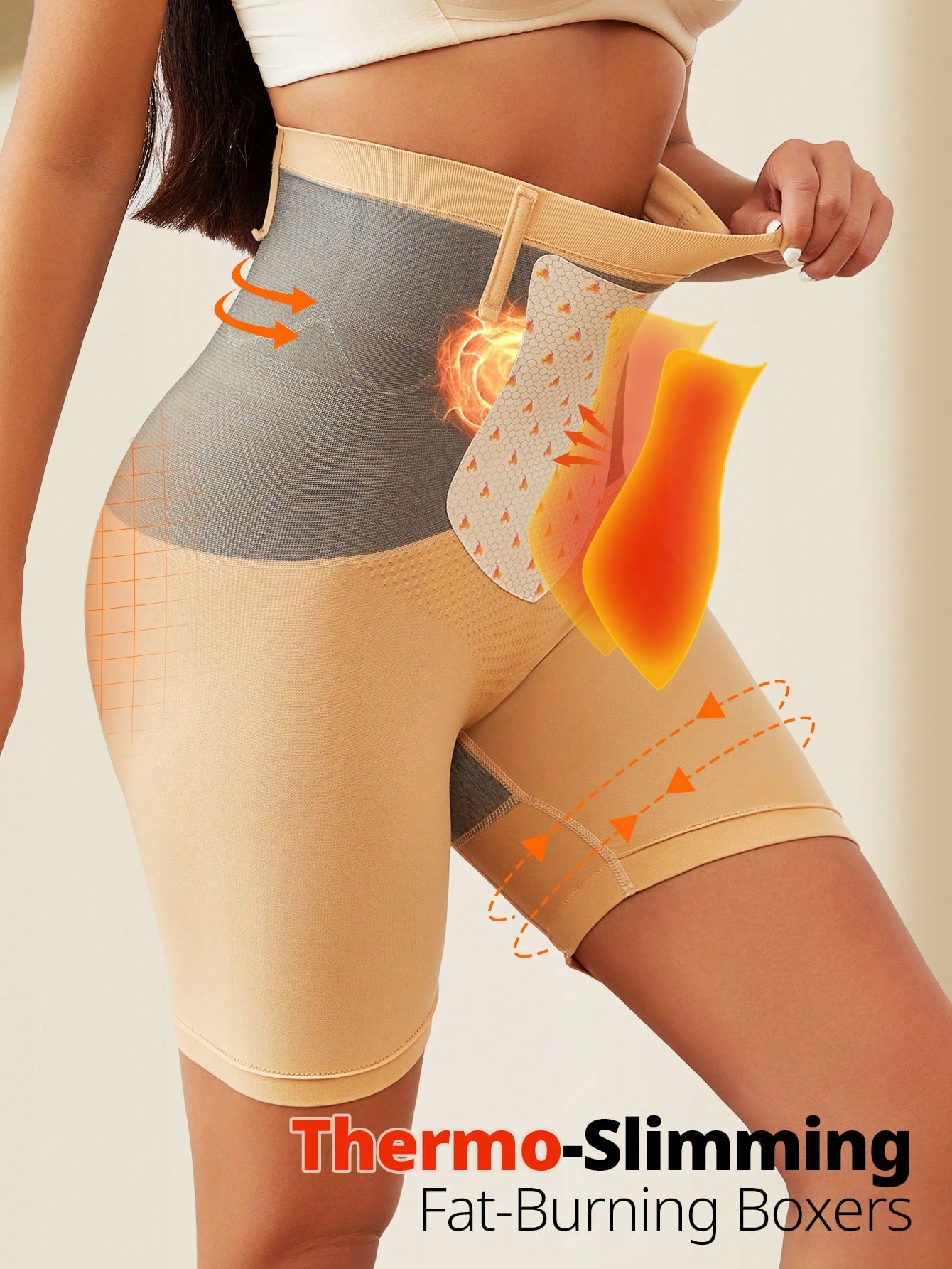 High Waist Shapewear Shorts