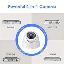 CCTV 1080P Security Camera System 1200TVL Night Vision Home Surveillance Outdoor - Black - View 7