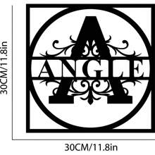 1pc Custom Metal Monogram Signs, Metal Name Signs, Initial Signs, Metal Monogram Letters, Home Decor, Metal Wall Art, Outdoor Signs, Personalized Metal Signs