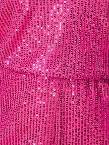 Double Crazy 女士秋季连体裤，适合婚礼宾客，简约夏季连衣裙，适合音乐会，加大码女士无袖亮片派对连体裤