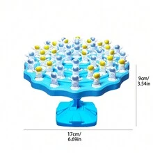 平衡太空人桌面遊戲,專注力訓練,親子互動棋盤玩具 - 彩色 - 查看 3