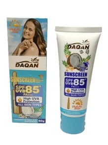 Protector Bloqueador Solar En Crema Con Suero De Coco 60ml - Azul - Ver 1