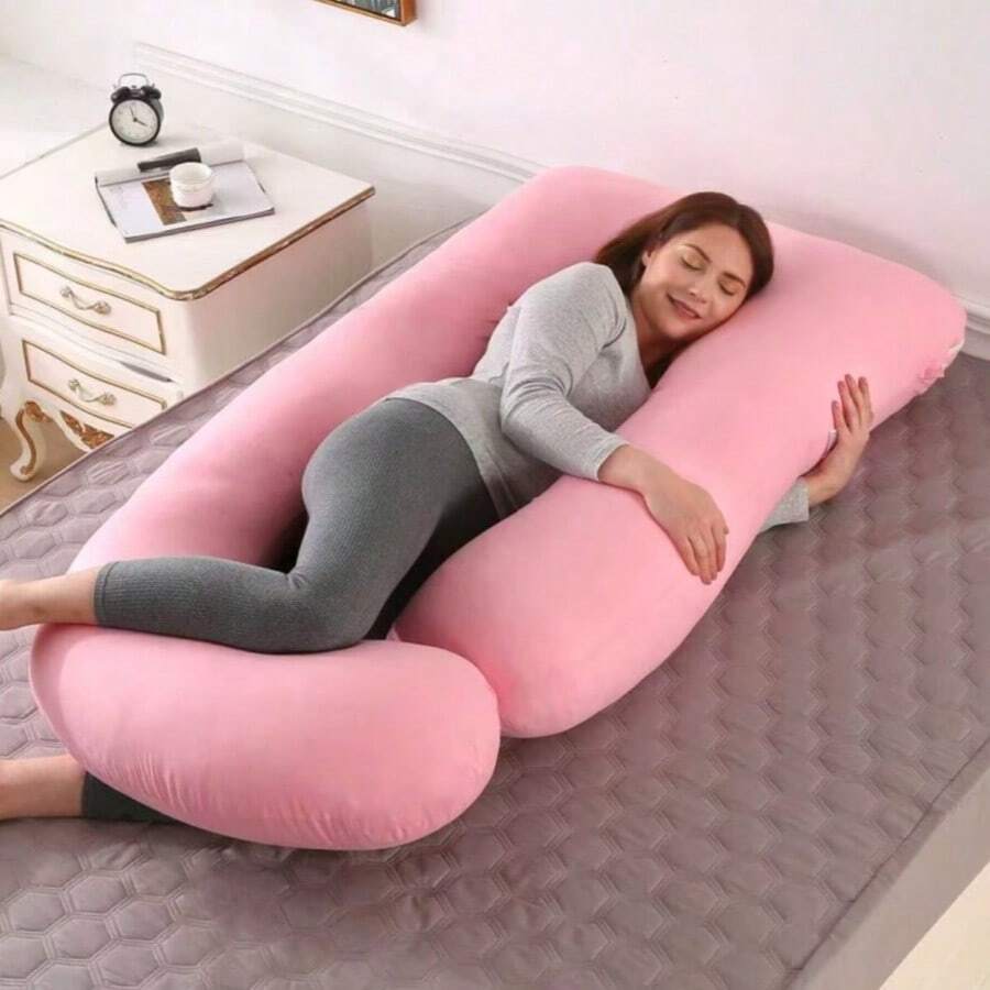 WEFANCY Pregnant Woman Waist Pillow Hot Products Overseas Warehouse Stock 2025 Summer Cool Products - 粉色 - 查看 1