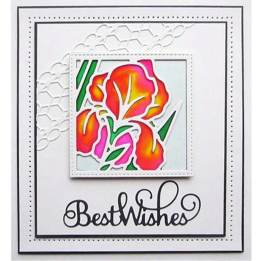 Christmas Greetings Words Best Wishes DieCuts Metal Cutting Dies For