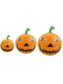 1 件 PVC 充气南瓜灯装饰，万圣节户外场地装饰，节日派对装饰道具，23/40/60 厘米 - 彩色 - 查看 4