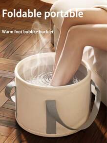 便携式折叠水桶 车载水桶 户外钓鱼 旅行 家用多功能水桶 - 彩色 - 查看 1