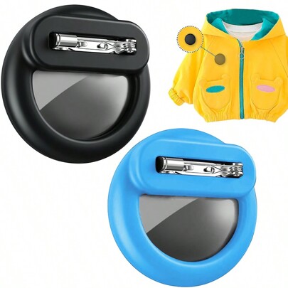 Air Tags Hidden Case, Airtag Tracker For Pets, AirTag Hidden Holder With Invisible Pin, Anti Lost, For Pets, Elderly, Luggage, Clothing