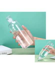 1 pieza Botella de agua transparente a prueba de fugas con marcas de tiempo - Hecho de material de policarbonato duradero, diseño portátil adecuado para viajes al aire libre y senderismo - Taza de hidratación elegante y conveniente para hombres y mujeres