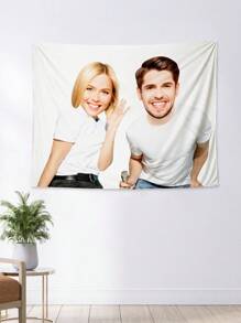 1 件定制面部挂毯、定制壁毯、定制照片背景、个性化面部挂毯、个性化礼物、3 种款式、4 种尺寸可选、趣味礼物、房间装饰挂毯、活动横幅、墙壁艺术装饰、家庭礼物、生日、毕业典礼、单身派对的理想选择、定制礼物、送给女朋友、男朋友、朋友、闺蜜、同事、同事的最佳礼物、送给他/她的礼物、定制挂毯、定制旗帜、家居装饰、房间旗帜、挂毯 - 款式2 - 查看 4