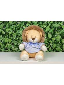 4-Piece Set Of Mixed  Jungle Bears For Children's Room, 22 Cm (Lion, Giraffe, Monkey, Elephant) - For Niches And Decorations - 藍棋 - 查看 3