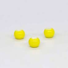 50PCS Macaron Fresh Color Ceramic Large Hole Beads, Suitable For Bracelet And Necklace Making, Perfect Gift Accessories
