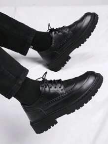 男士新款夏季英伦风商务增高鞋经典小牛皮一脚蹬软底休闲牛津鞋潮流