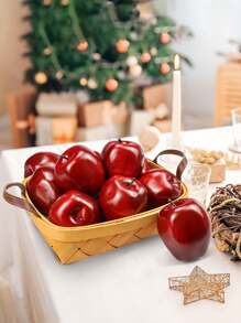 4 quả táo giả da rắn trông như thật, táo xốp sống động, đồ trang trí năm mới, đạo cụ chụp ảnh, đồ dùng tiệc tùng, trang trí nhà cửa, trang trí tiệc Giáng sinh, táo giả độc Halloween, quà tặng sinh nhật, trang trí giá trưng bày bánh. - Nhiều màu - Xem 5