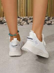 House Slippers - White - View 2