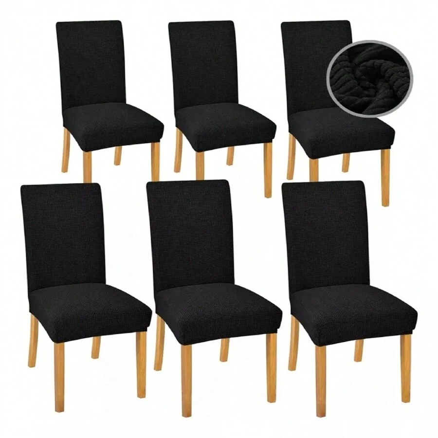 6pcs Removable Dining Chair Covers SHEIN UK