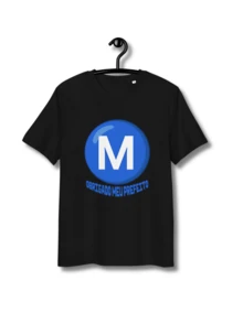 T-Shirt Thank You My Mayor SP 100% Cotton - màu đen - Xem 2