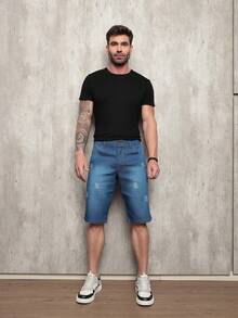 Men Shorts - Azul - Ver 4