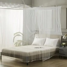 1PC Universal Mosquito Net For Single To King-Sized Beds Single Openings Decorative Rectangular Shape For Home Mosquito Net