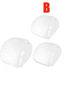 1/2/4/8/16件透明亚克力门挡，免打孔门碰门吸门挡防撞装置，自粘式透明门挡，墙面保护 - 彩色 - 查看 6