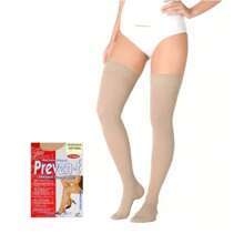MEDIA PREVENT DE MEDIANA COMPRESIÓN PARA VARICES Y PIES CANSADOS - Camel - Ver 1