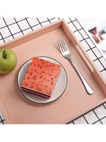 Bộ 4/10 chiếc nĩa thép không gỉ màu bạc, dài 8 inch (khoảng 20,5 cm), đánh bóng gương, có thể rửa bằng máy rửa chén, hoàn hảo cho nhà bếp gia đình hoặc nhà hàng, nhà bếp, quà tặng Giáng sinh - Bạc - Xem 3
