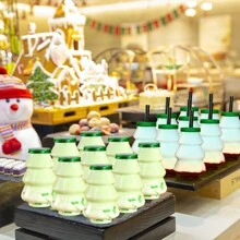 6/12 lọ đựng kẹo hình cây thông Noel có nắp đậy, hộp đựng kẹo trong suốt, chai đựng đồ uống rỗng trong suốt đựng thạch sữa chua, đồ dùng cho tiệc, đồ trang trí Giáng sinh, đồ trang trí Giáng sinh, quà tặng Giáng sinh, đồ dùng cho tiệc Giáng sinh, túi đựng quà Giáng sinh, túi đựng Giáng sinh, nhãn dán Giáng sinh - Trong sáng - Xem 5