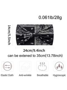 1pc Wide Elastic Headband, Solid Color Sports Yoga Running Workout Moisture Wicking Hairband Halloween