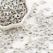 150 件/盒珠宝制作套件，50 个龙虾扣，100 个开口跳环，适用于 DIY 手链、项链、脚链配饰