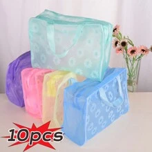 Ditsy Floral PVC wasserdichte Kosmetik-Toilettenartikel Dusch-Organizer Reise-Aufbewahrungstasche, ein Muss-haben Make-up-Tasche Make-up-Tasche Hautpflege-Tasche Kulturbeutel Packwürfel, Reiseessentials Kreuzfahrtessentials Studentenwohnheim-Essentials, Brautjungferngeschenke, Muttertagsgeschenke, Geburtstagsgeschenke, Geschenke für Freunde und Lehrer, Wohndekoration, Badezimmer Wohnzimmer Bett Lippenpflege-Organizer, Kosmetiktasche, große Makeup-Tasche, Weihnachtsgeschenke, Tasche, Reise, Tasche, Clutch / kleine Handtasche, Make-up-Organizer, Tasche, Pinseletui, Mini-Tasche, Tasche mit großer Kapazität