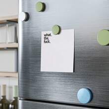 One Book Of Funny Memo Pads: Interesting & Stress-Relieving Sticky Notes Suitable For Clipping On Computers, Desks, Books, Etc. (Non-Adhesive) - Multicolor - View 2