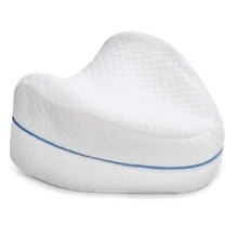 New Kneading And Rolling Pillow For Knees And Legs - Relief From Sciatica, Back, Lumbar Pain - trắng - Xem 1
