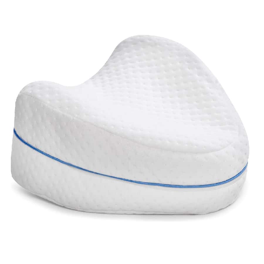New Kneading And Rolling Pillow For Knees And Legs - Relief From Sciatica, Back, Lumbar Pain - trắng - Xem 1